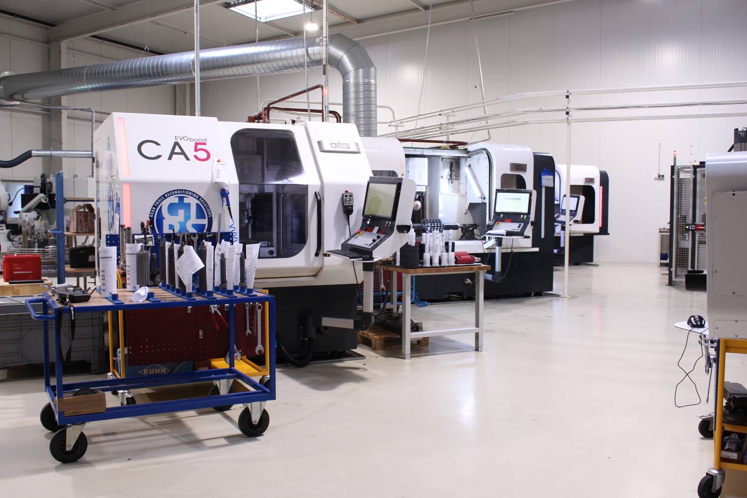 GTRS - département affûtage de fraise-mères